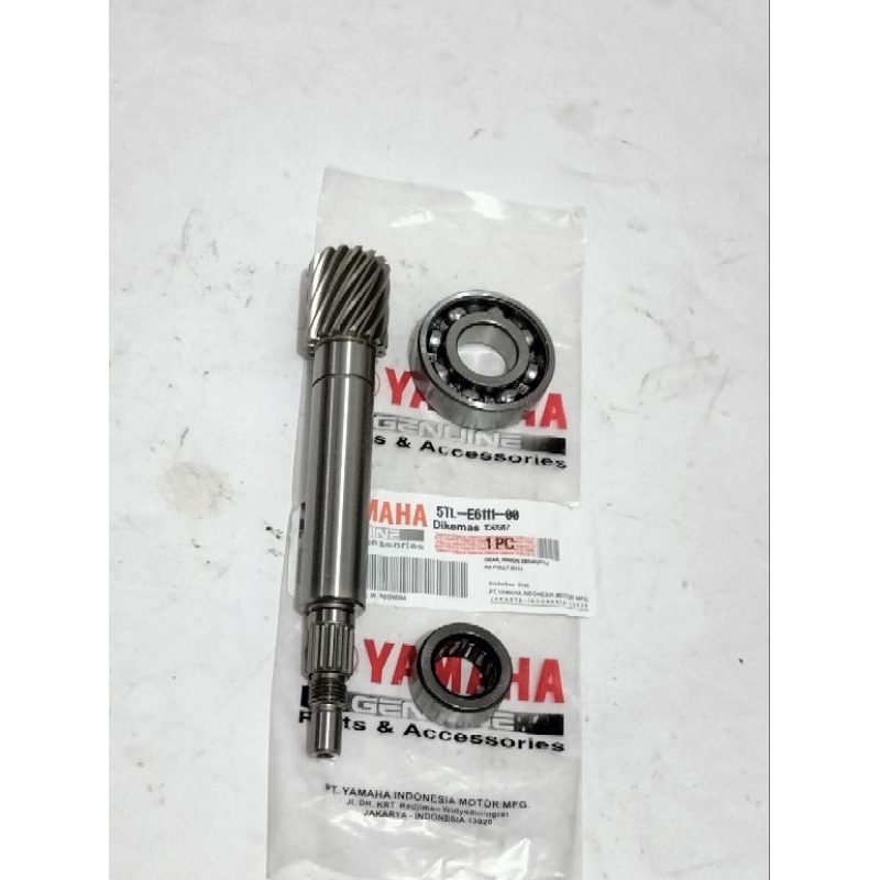 Jual As pully 5TL plus bearing + bearing rasio yamaha Mio sporty Mio ...
