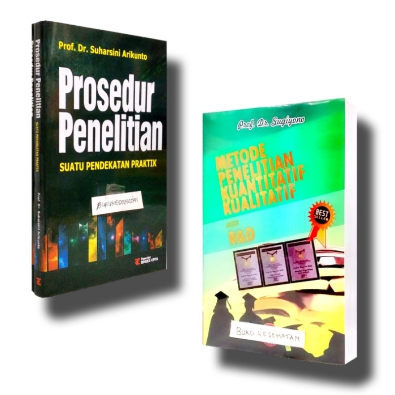 Jual Paket Buku Prosedur Penelitian Dan Metopen Metode Penelitian