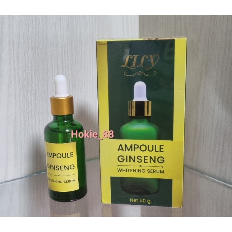 Jual Ampoule Ginseng Whitening Serum Original Shopee Indonesia