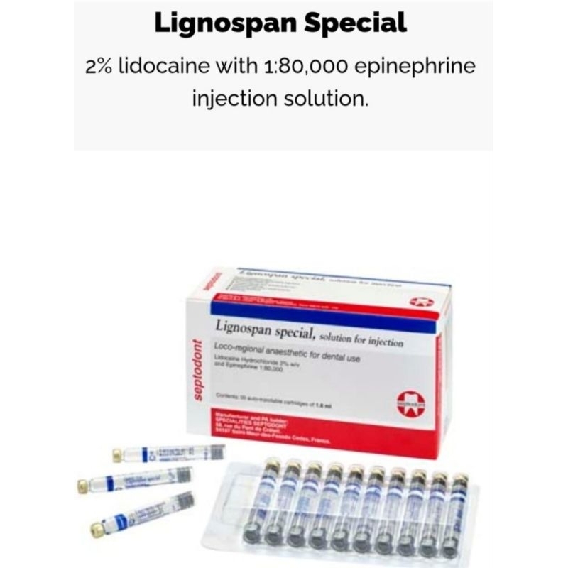 Jual Lignospan Scando 2% Septodont New Produk | Shopee Indonesia