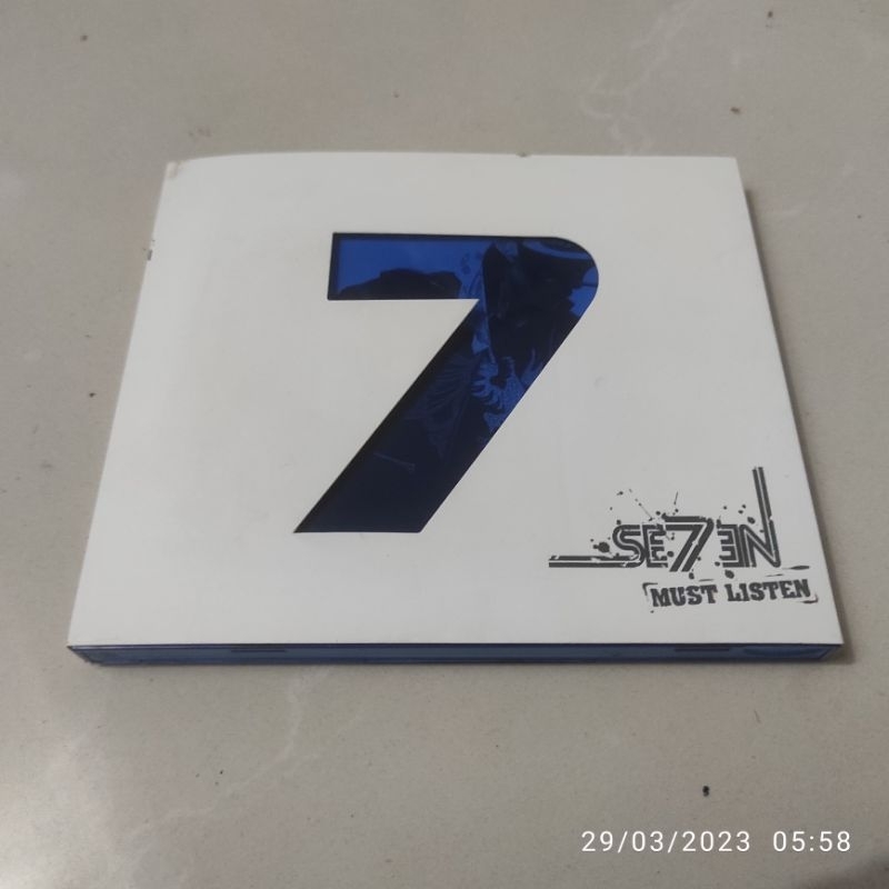 Jual CD Lagu Kpop 7 Se7en 2nd Album MUST LISTEn | Shopee Indonesia