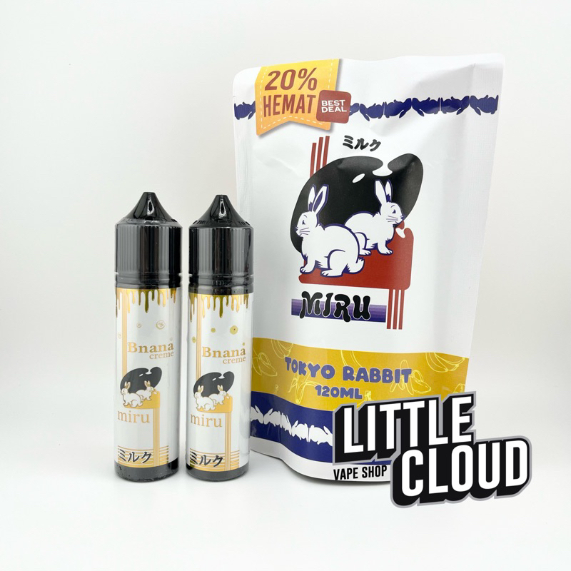 Jual MIRU TOKYO RABBIT by JOZOJO BREW 120ML (2x60ML) | Shopee Indonesia
