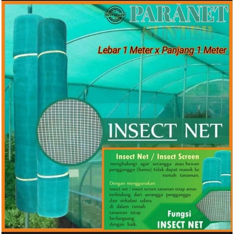 Jual Jaring Kasa Hijau Insect Net Eceran Shopee Indonesia