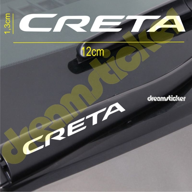 Jual Sticker Stiker Wiper Mobil Hyundai Creta | Shopee Indonesia