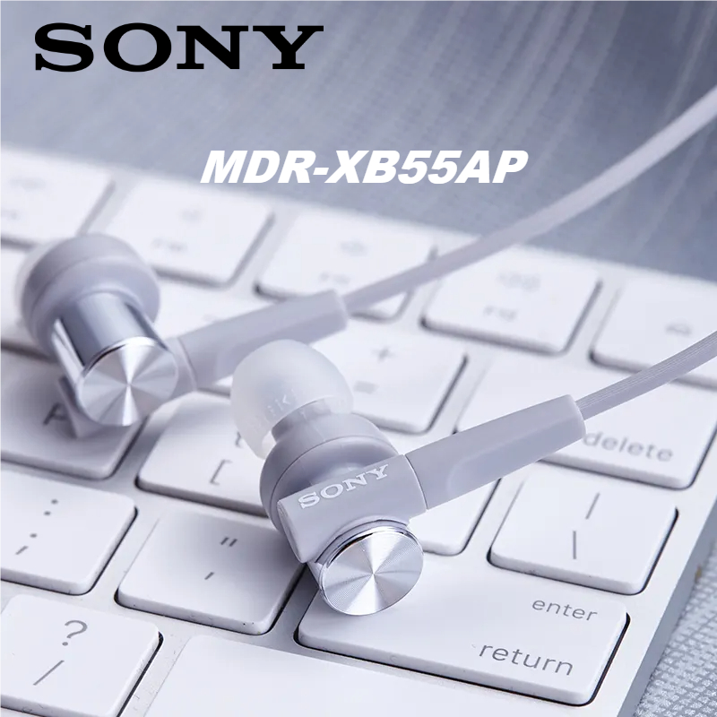Jual Sony Earphone MDR-XB55AP In-Ear Extra Bass Earphone Bluetooth ...