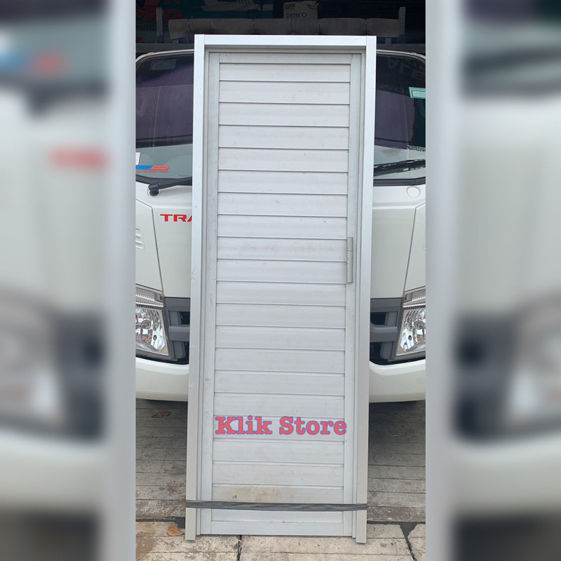 OBRAL PINTU ALUMINIUM TEBAL + KUSEN EX DISPLAY