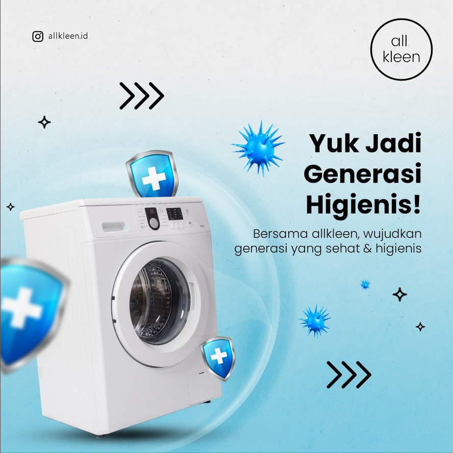 Jual Allkleen Washing Machine Cleaner 500g Pembersih Mesin Cuci Eco