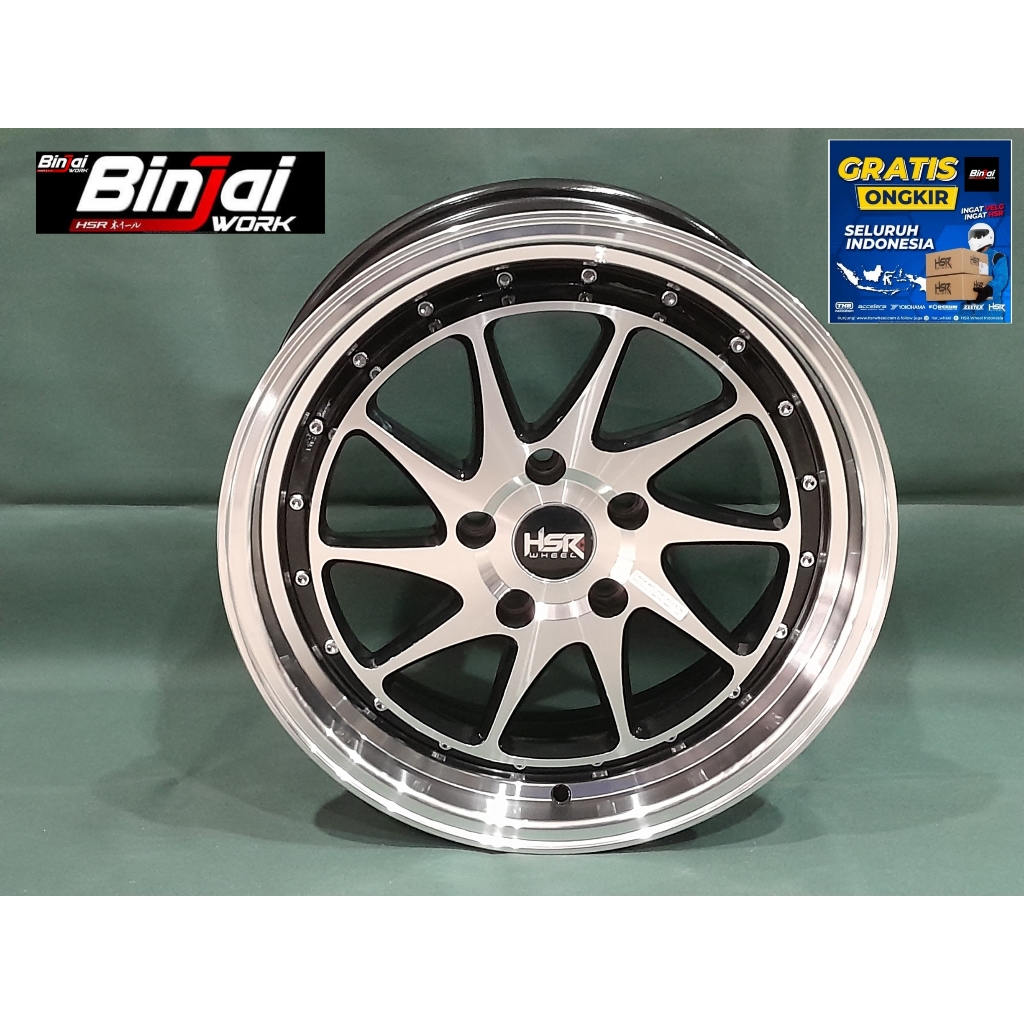 Jual velg mobil celong hsr ozora bukan rotiform ring 17 buat civic ...