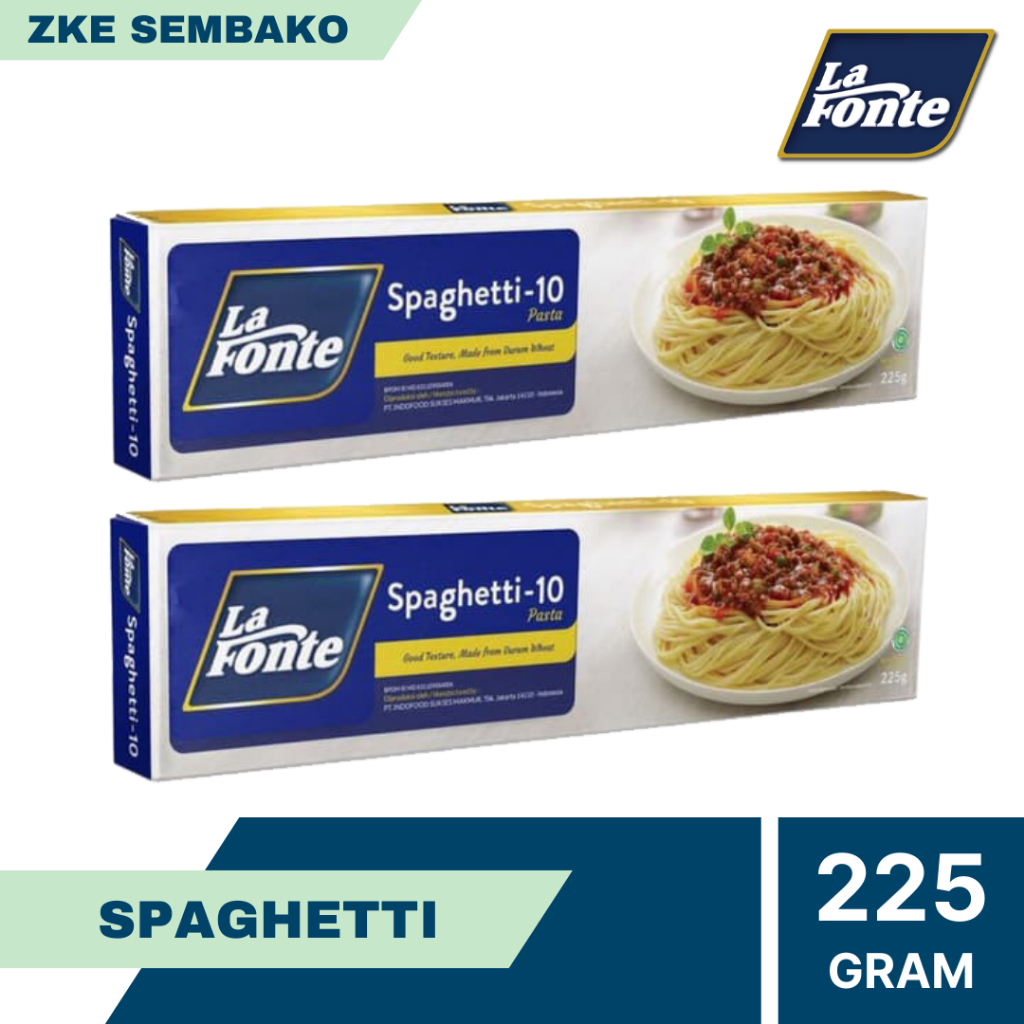 Jual La fonte Spaghetti 225gr Shopee Indonesia