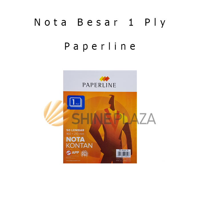Jual Buku Nota Kontan Paperline Besar 3 Ply - Nota Paperline Besar 3 ...