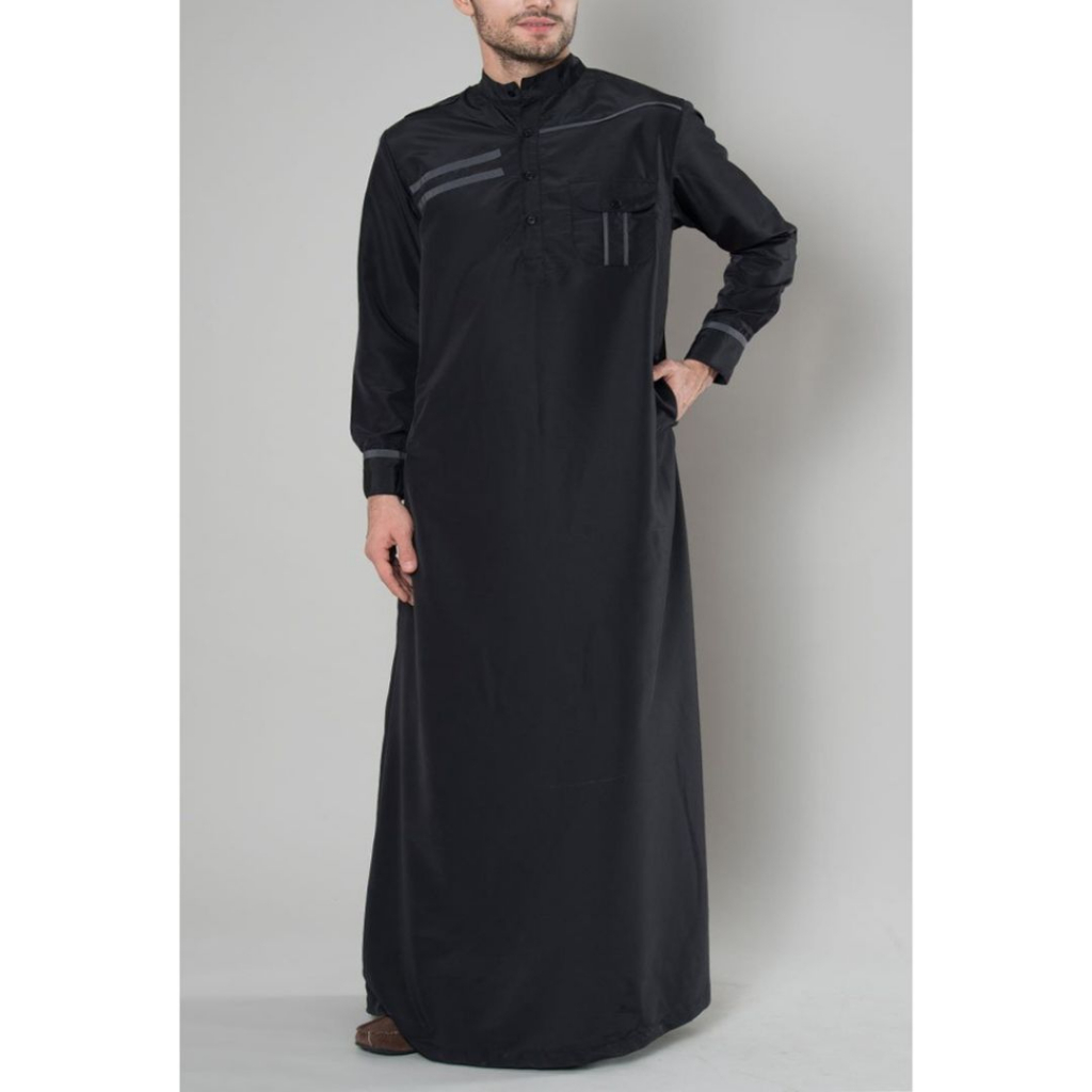 Jual An Najah Jubah Pria Gamis Thobe Arab Bordir Al Haramain 9 Shopee