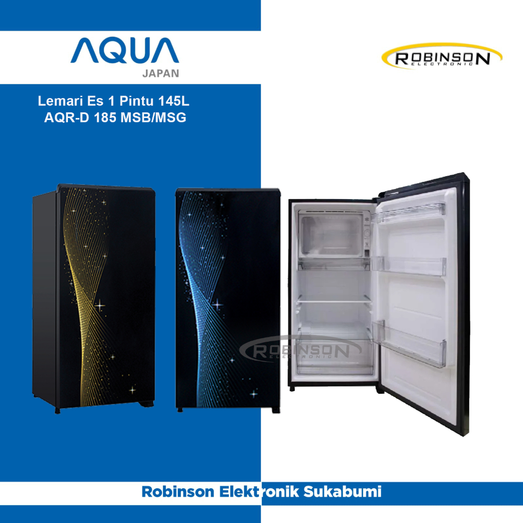 Jual Kulkas 1 Pintu Aqua 145 L AQRD 185 MDS/MSG Shopee Indonesia