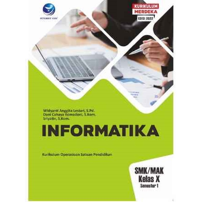 Jual Buku Informatika SMK MAK Kelas X Semester 1 Kurikulum Merdeka ...