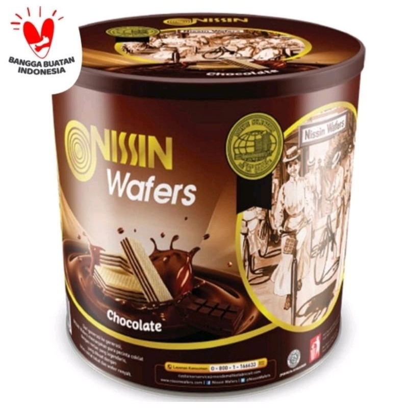 Jual Nissin Wafer Chocolate 570 Gr Shopee Indonesia