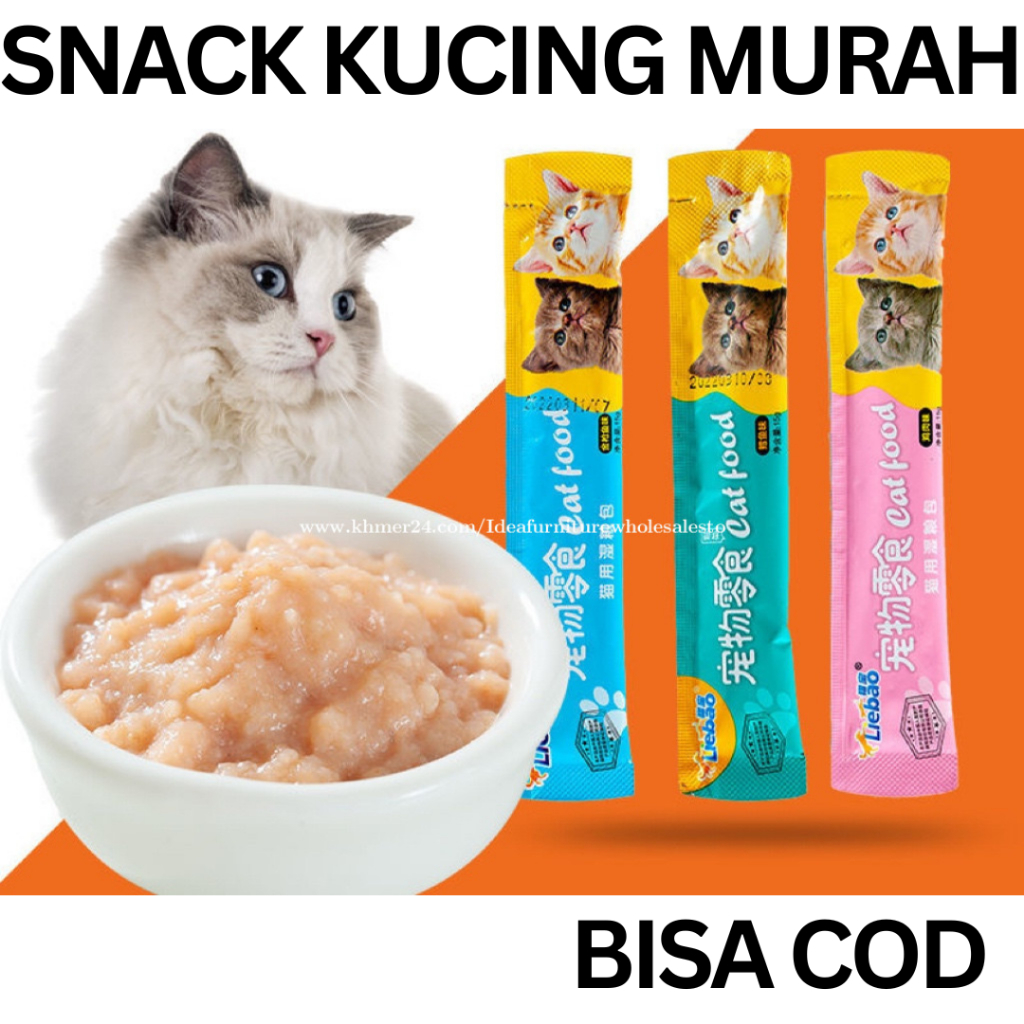 Jual Minara Cats Supply - Liebao Snack Kucing Creamy Cat Treats ...