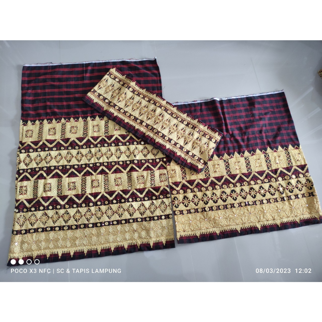 Jual Kain Sarung Tapis Lampung Etnik Budaya Tradisonal Kain Tapis Antik