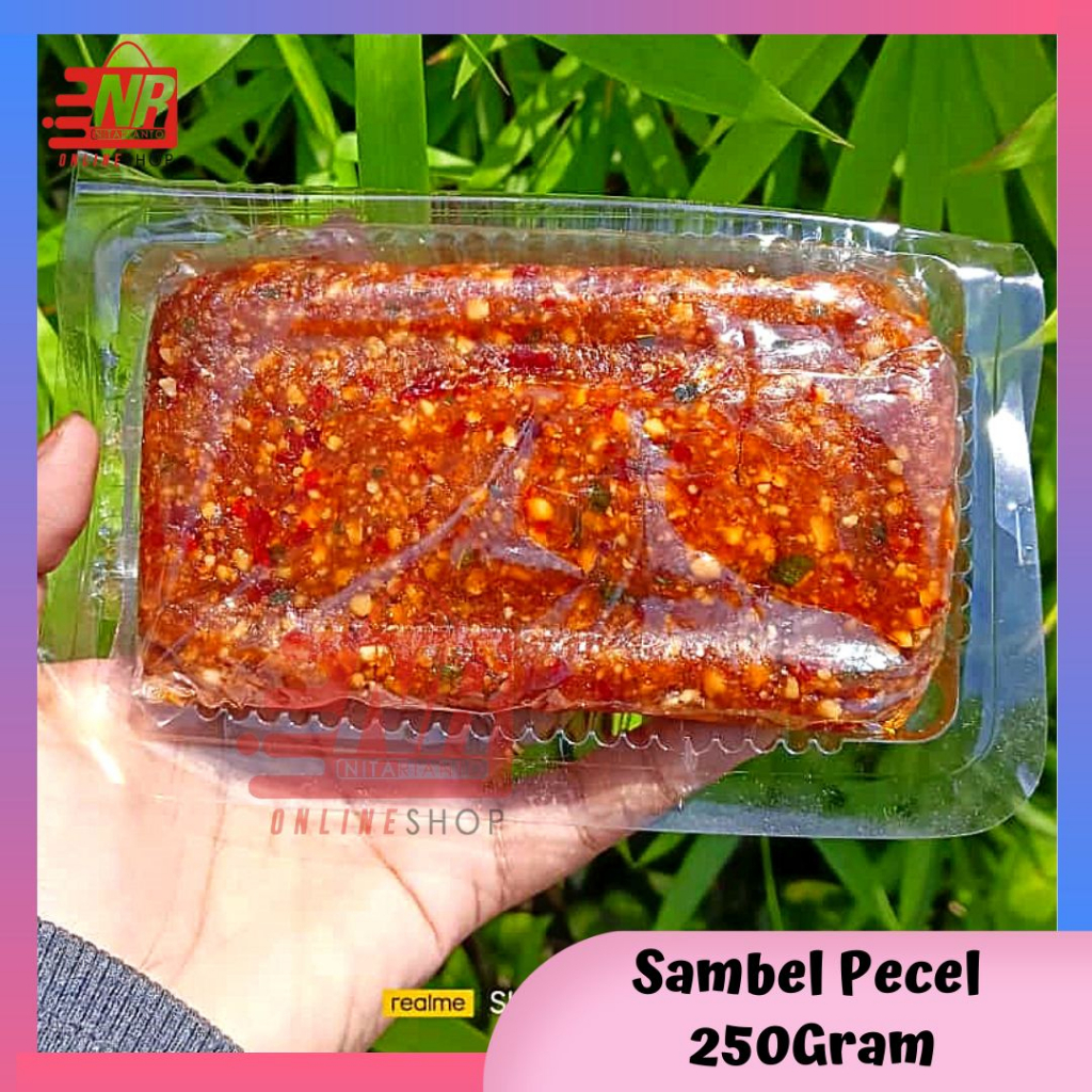 Jual Sambal Pecel Madiun 250 Gram Sambal Kacang Sambal Kacang Asli