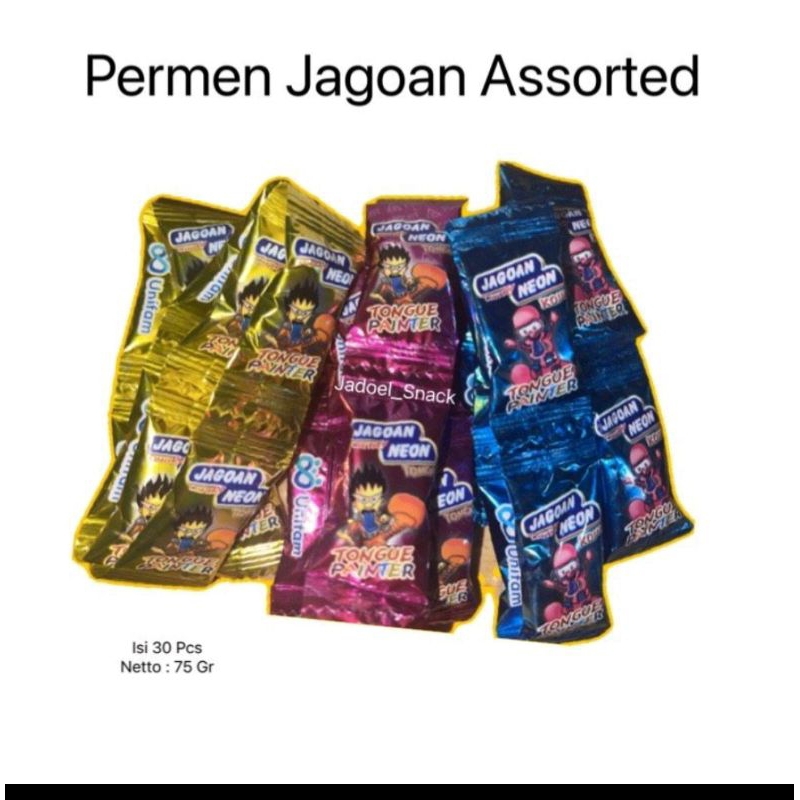 Jual Permen Jagoan Neon Assorted isi 30 Pcs | Shopee Indonesia