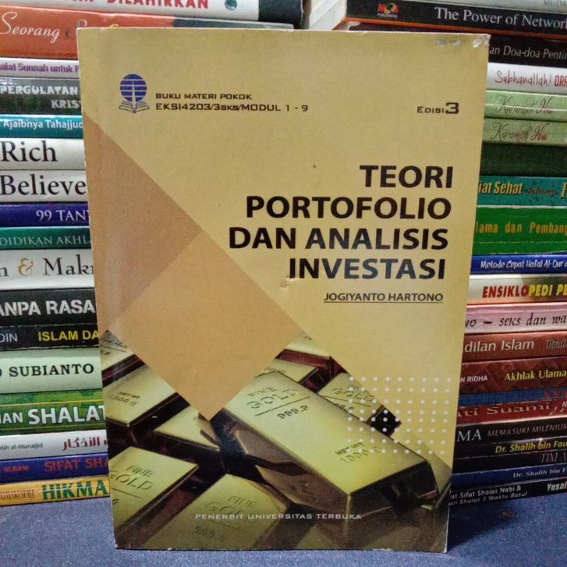 Jual Buku Original TEORI PORTOFOLIO DAN ANALISIS INVESTASI EDISI 3 By ...