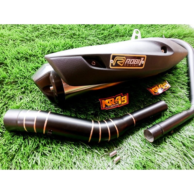 Jual KNALPOT STANDAR RACING ROBI1 BASS ADEM PNP VIXION CBR R15 BYSON ...