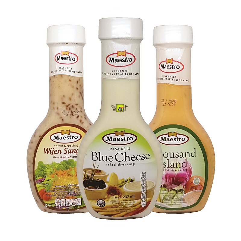 Jual Maestro Salad Dressing 235 ml BOTOL Shopee Indonesia