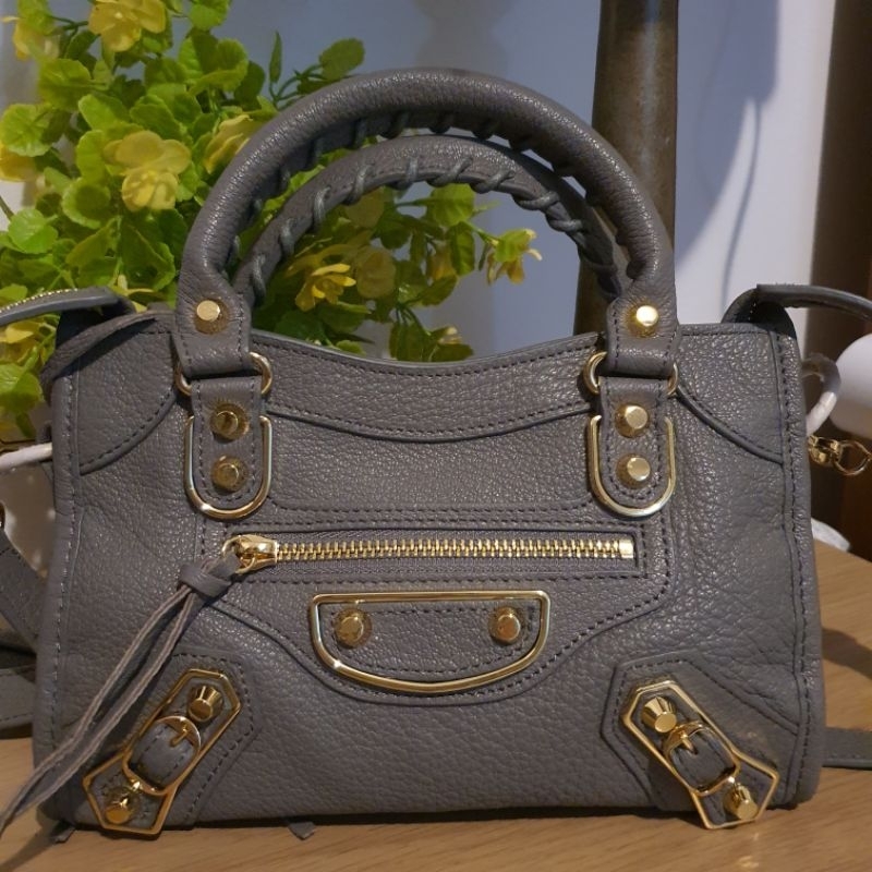 Balenciaga mini sale city grey