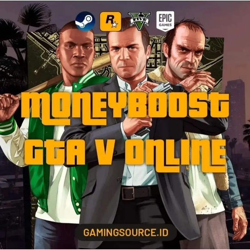 Jual GTA 5 Online Instant Dollar - Grand Theft Auto V Uang Level ...