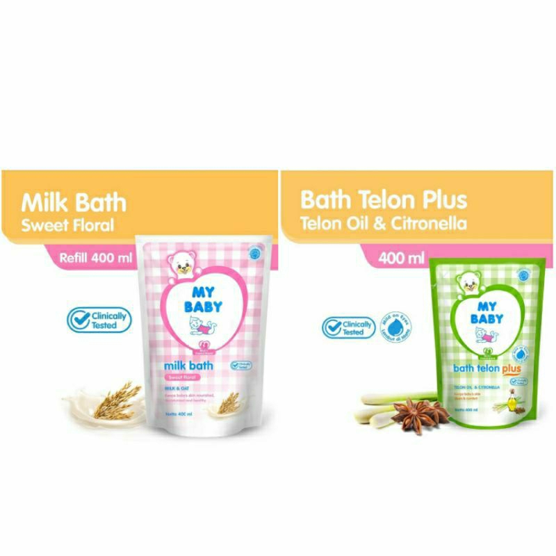 Jual My baby Bath Sweet Floral /Telon | Shopee Indonesia