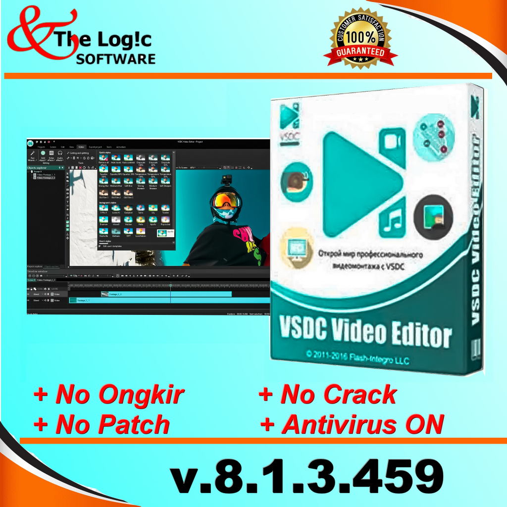Jual VSDC Video Editor Pro Full Version Shopee Indonesia