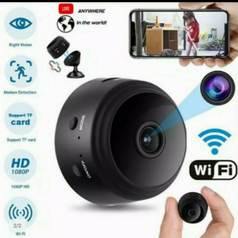 Jual Camera Cctv Mini A9 Camera WiFi Super Hd Bisa Jarak Jauh Camera A9 ...