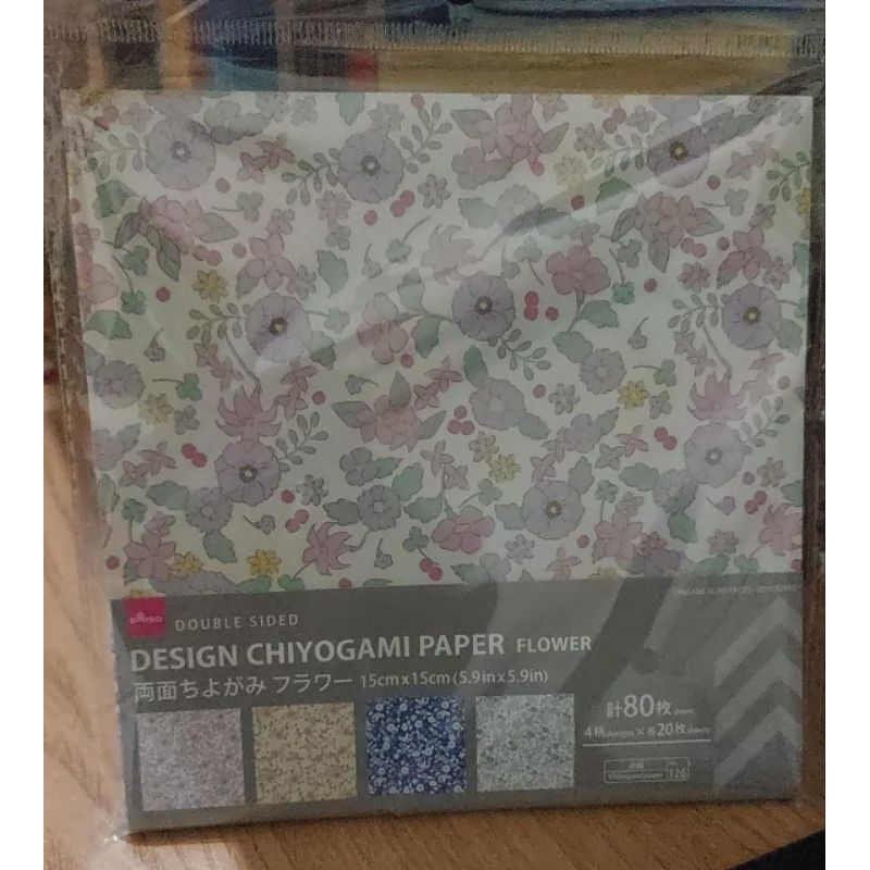 Jual Kertas Origami Bunga Jepang / Motif Kertas Origami Jepang Per pcs