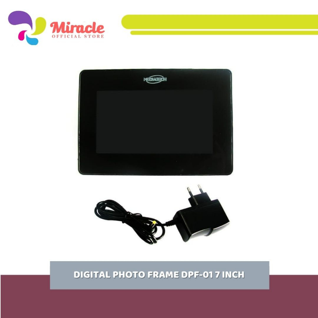 Jual Digital Photo Frame DPF01 Standard (7 Inch Simple Analog