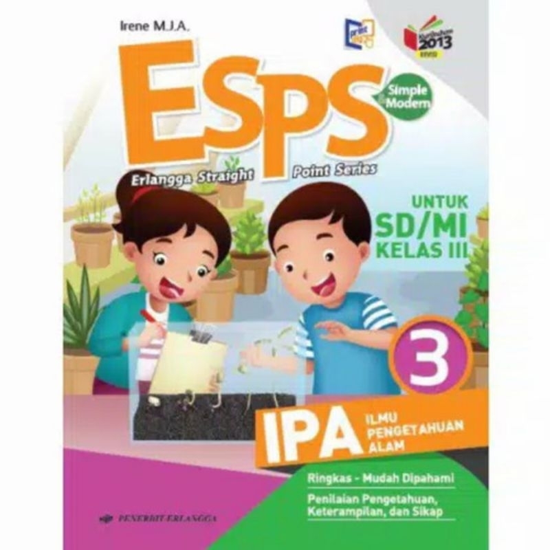 Jual Buku Esps Ipa Untuk Kelas Sd K Erlangga Shopee Indonesia