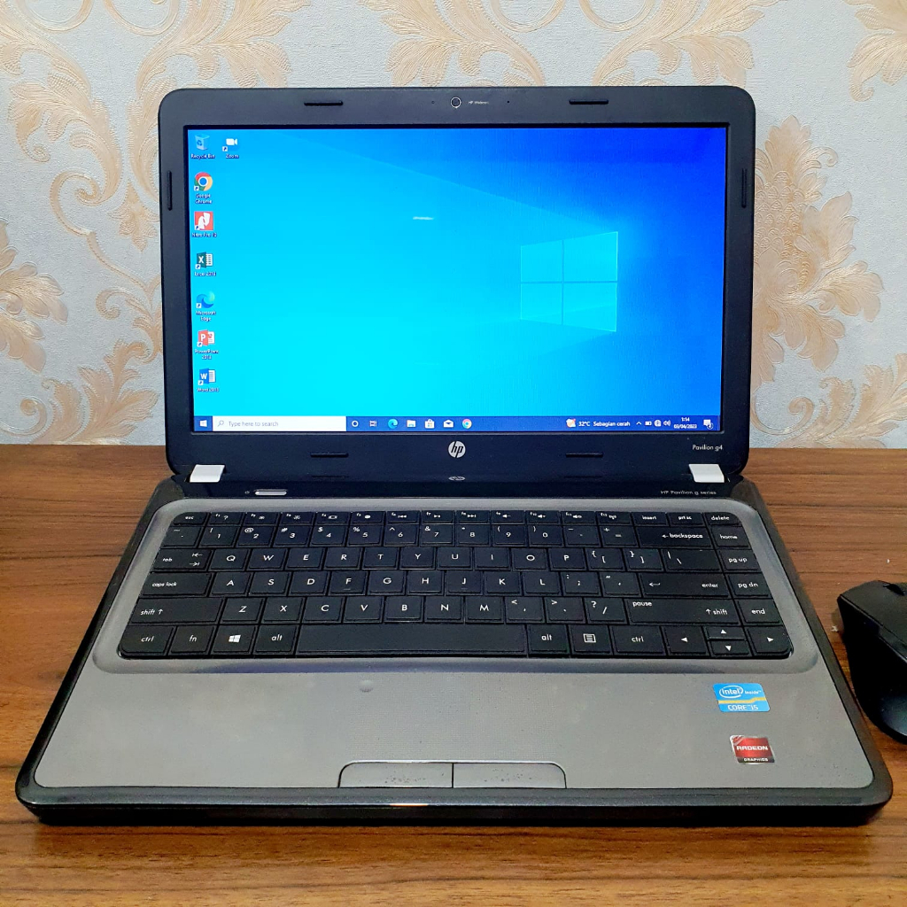 Jual Laptop HP Pavilion G4 Core i52450m Ram 4GB Hdd 500GB 14 inch