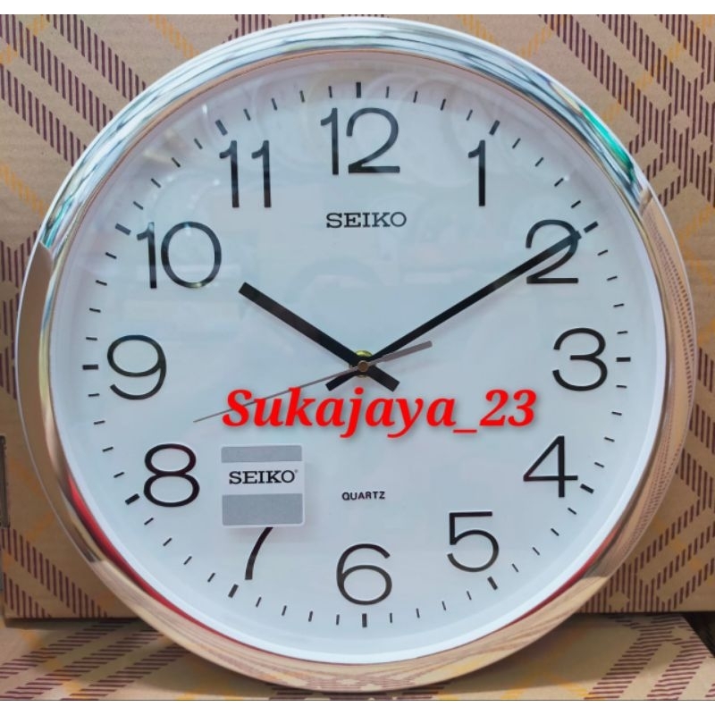 Jual Jam Dingding Seiko Putih Cm Shopee Indonesia