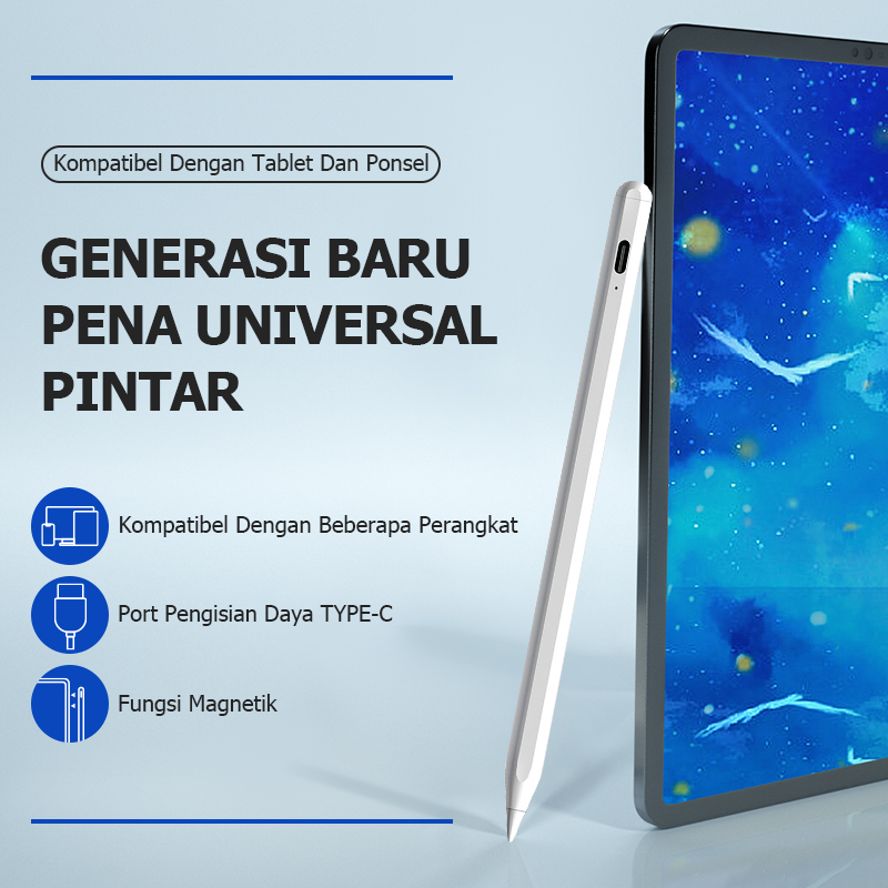 Product image BASIKE Stylus Pen Universal with Palm Rejection Active Stylus Capacitive Pencil for Xiaomi Huawei Tablet Pen IOS Android for apel ipad pro 11 2021 gen 7/8/9 10.2
