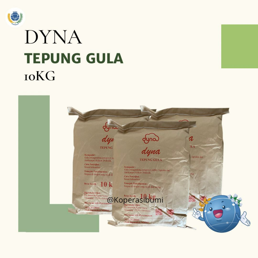 Jual Tepung Gula Halus Dyna Shopee Indonesia 6798