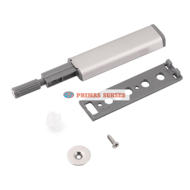 Jual Push Tip On Damper Dumper Stainless Catches Lemari Pintu | Shopee ...