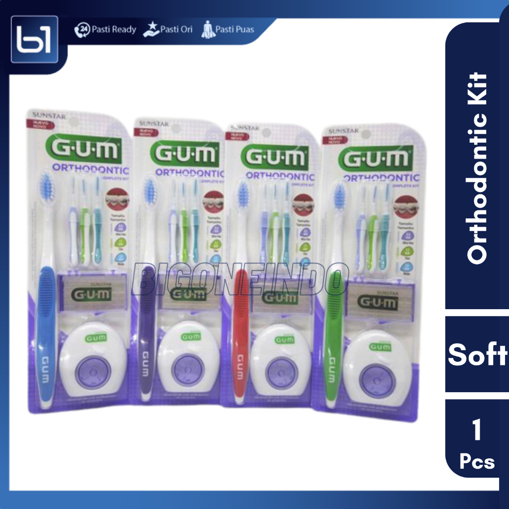 Jual Paket Lengkap GUM Perawatan Orthodontic Kit 124MH, Orthodontic Kit