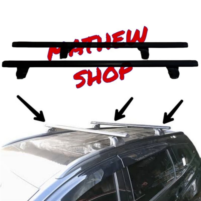 Jual Crossbar Cross Bar Jepit Roofrail Xpander