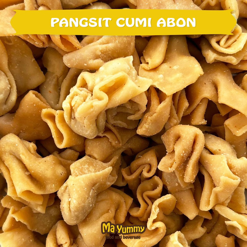 Jual Pangsit Cumi Abon 100gr Snack Kiloan Cemilan Murah Meriah