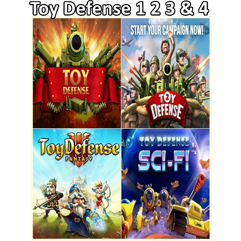 Jual Toy Defense 1 2 3 & 4 Game untuk Komputer PC Laptop KOLEKSI ...