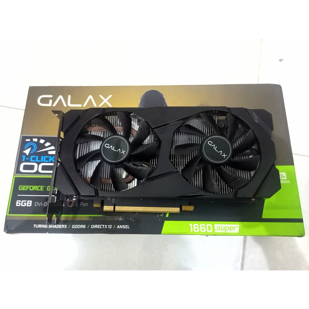 Jual Galax GTX 1660 Super 6 GB DDR6 | Shopee Indonesia