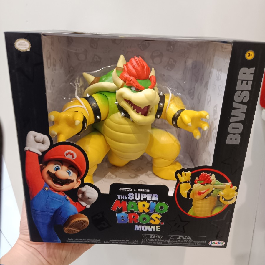 Jual Bowser Figure The Super Mario Bros Bowser Movie Figure | Shopee ...