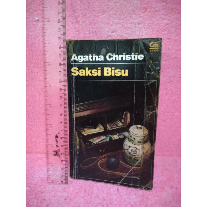 Jual BUKU ORI NOVEL AGATHA CHRISTIE: SAKSI BISU | Shopee Indonesia