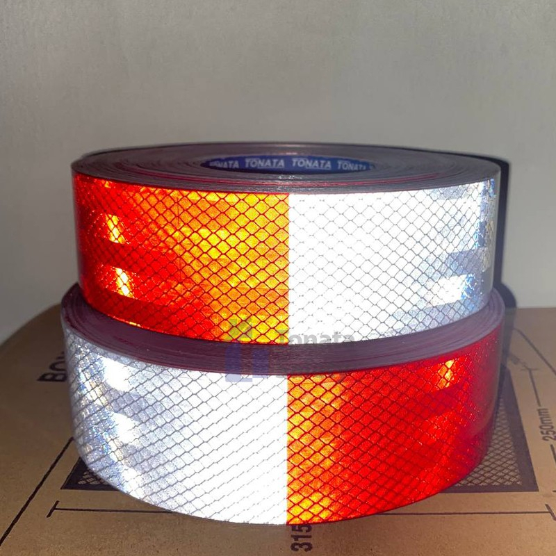 Jual Tonata Scotlight Sticker Pemantul Cahaya Merah Putih 45M | Shopee ...
