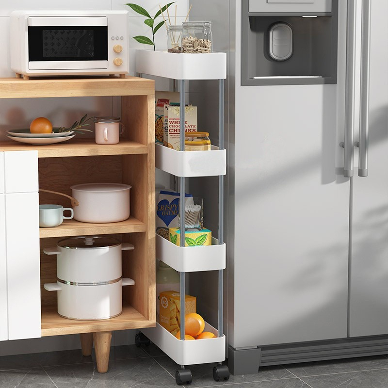 Jual GC970 Rak Roda 4 Susun RAK DAPUR RAK KAMAR MANDI RAK SALON ...