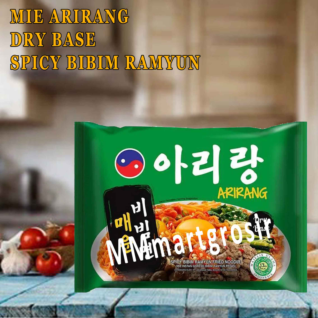 Jual Mie / Arirang / Dry base / Spicy bibim ramyun / 135g | Shopee ...