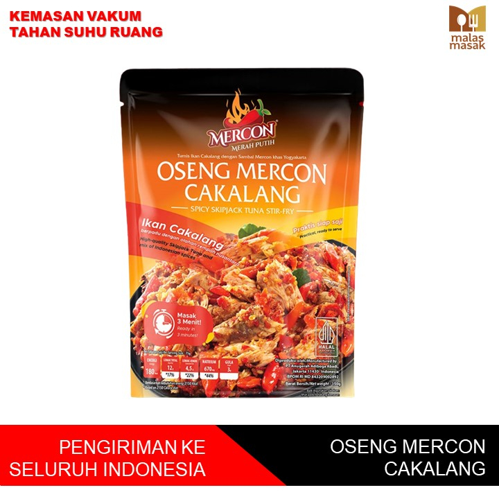 Jual Oseng Mercon Cakalang Mercon Merah Putih Shopee Indonesia