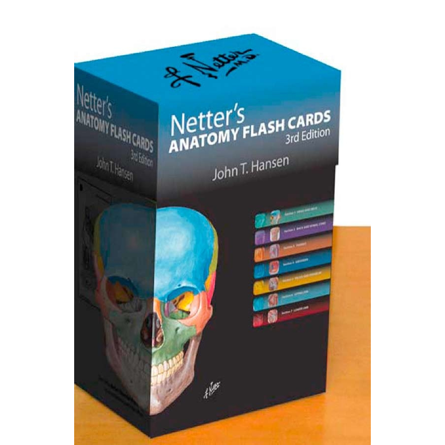 Jual kartu John T. Hansen Netter's Anatomy Flash Cards 3e 2010
